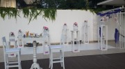 Beyaz lake kare bistro kiralama