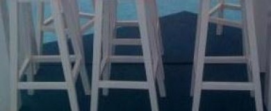 Bar taburesi beyaz lake kiralama